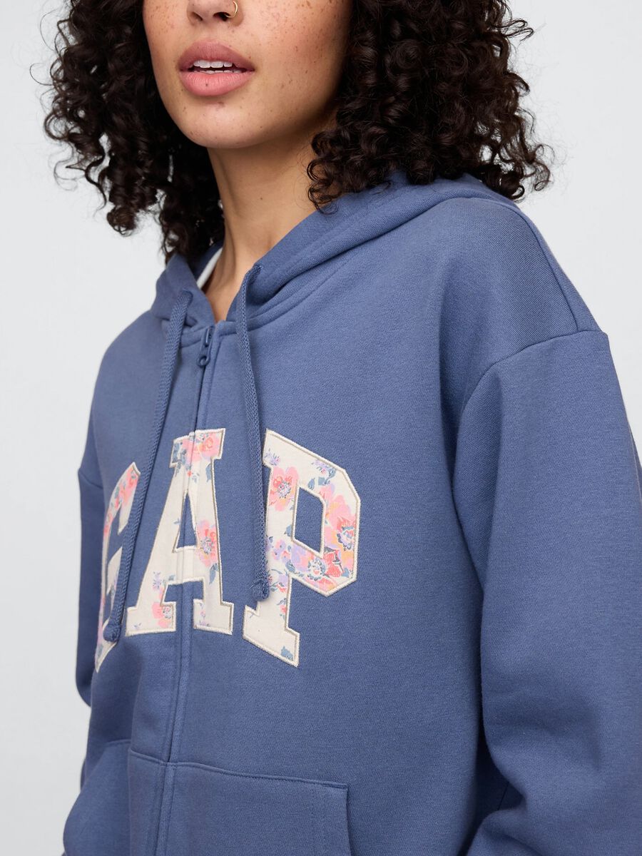 Felpa con cappuccio e full-zip Donna_3
