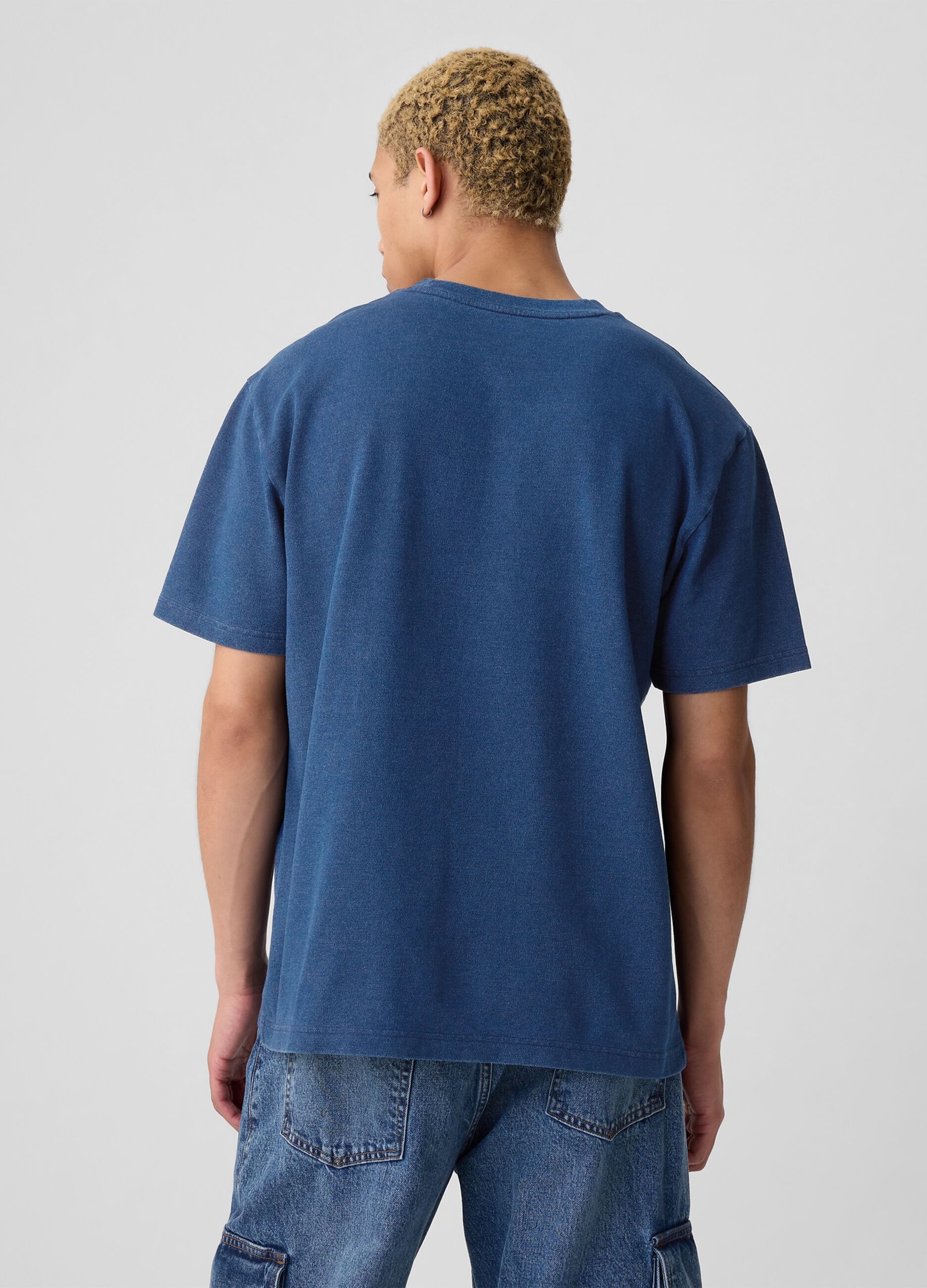 T-shirt relaxed fit ricamo mini logo_2