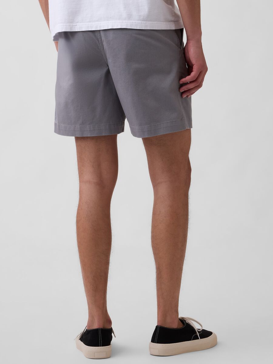Stretch cotton shorts Man_2