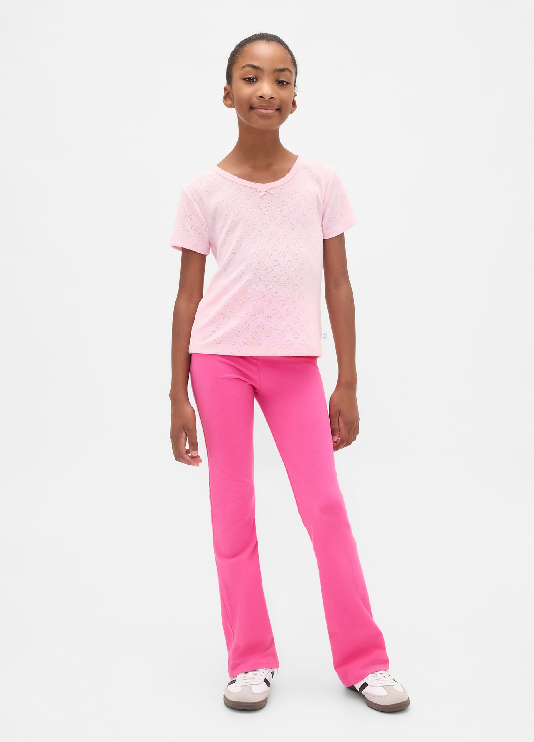 Leggings rosa elasticizzati