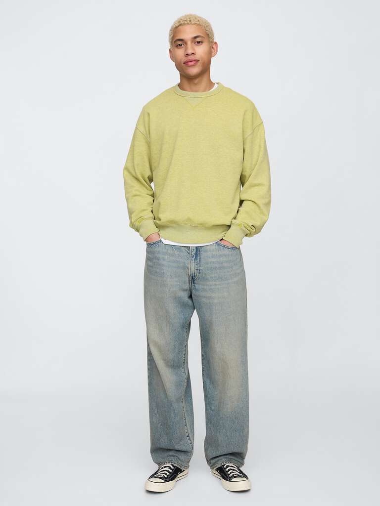 Jeans baggy in denim a cinque tasche Gap