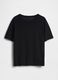 T-shirt a maniche corte in misto lino_2