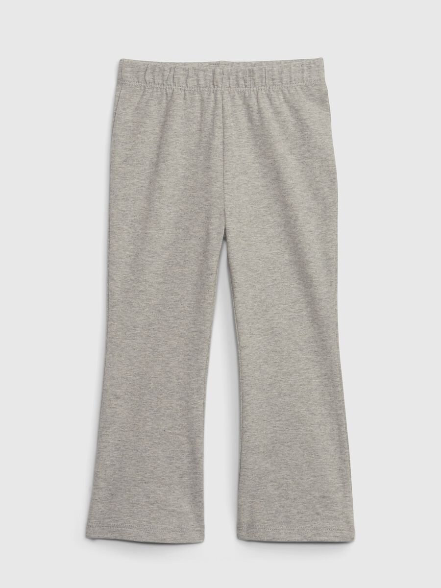 Leggings flare fit in cotone stretch Bimba_0