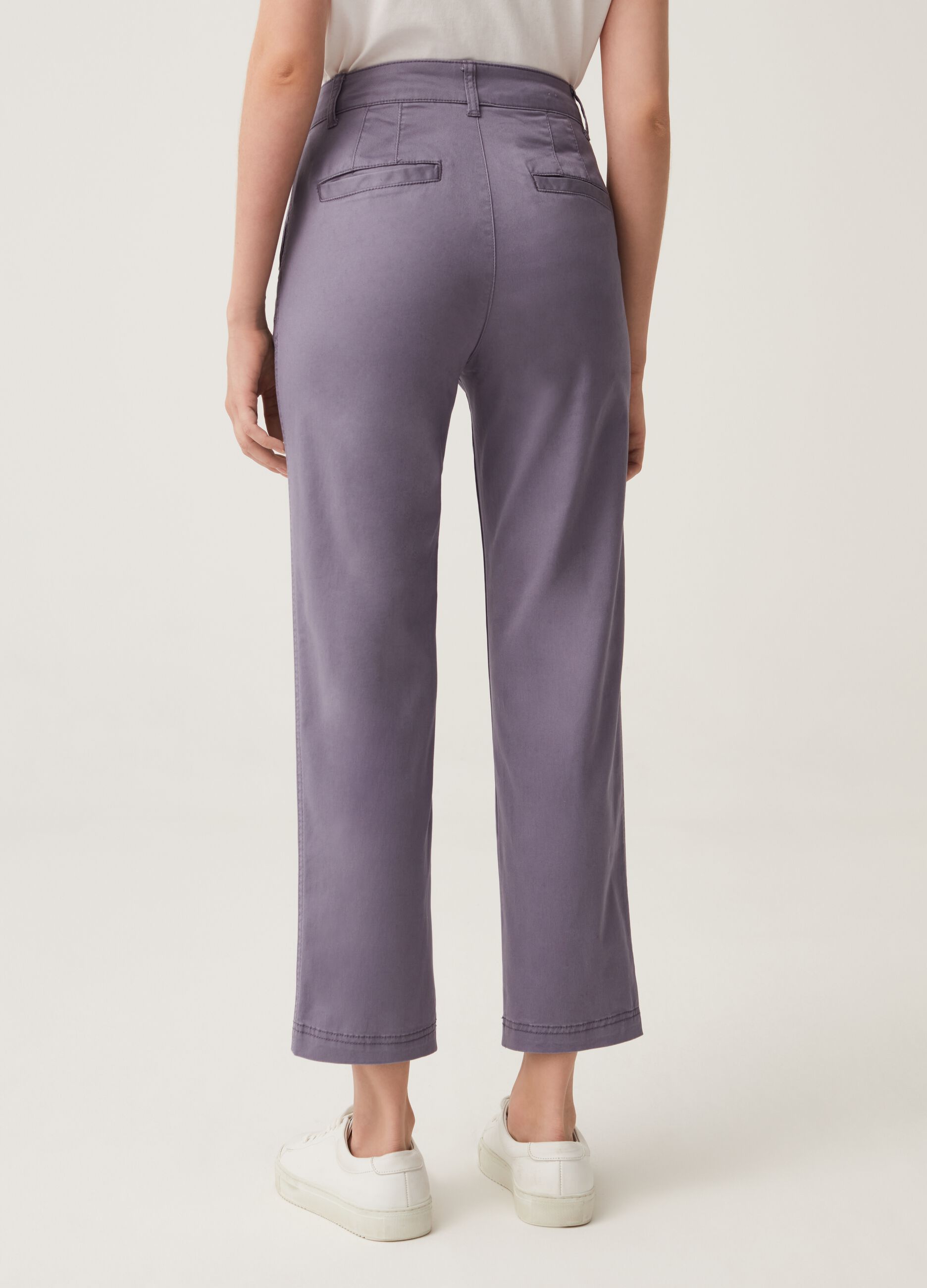 Stretch cotton girlfriend trousers_2