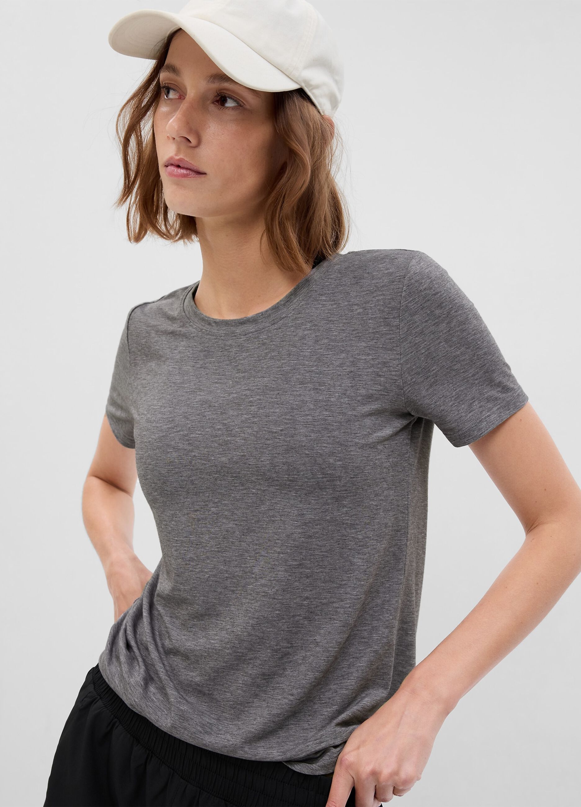 T-shirt in tessuto traspirante