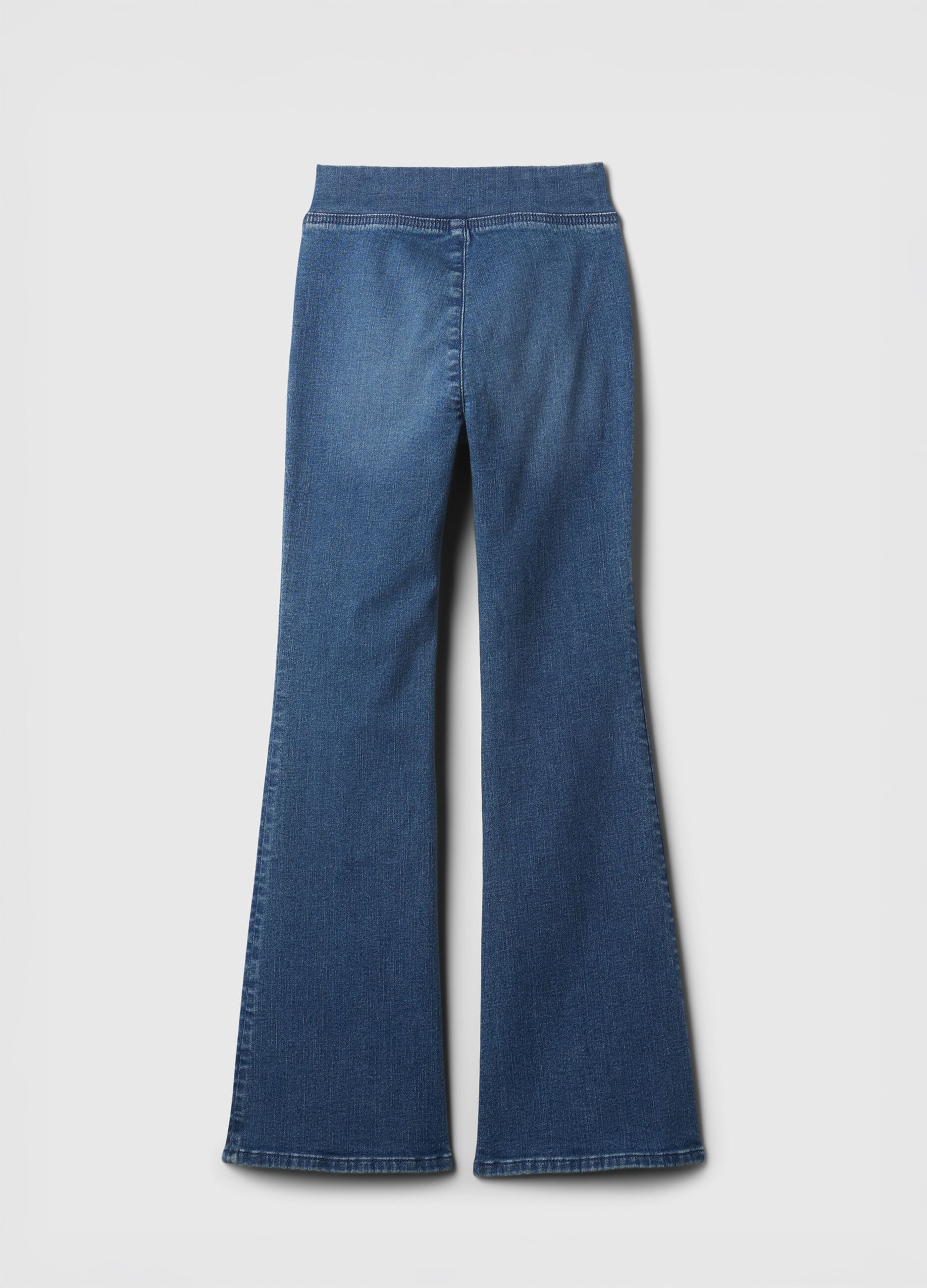 Pantaloni denim elasticizzati per bambina_4