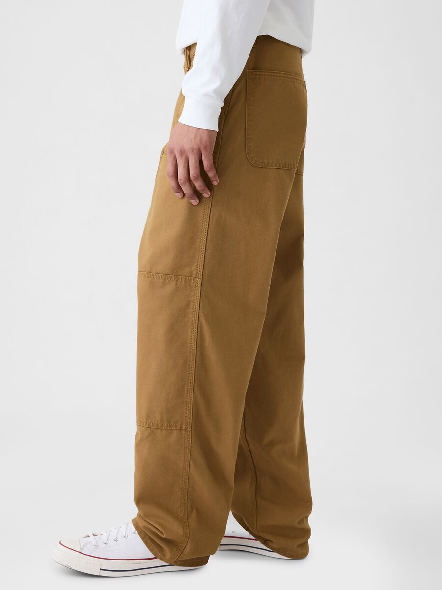 Baggy-fit utility trousers Man_3