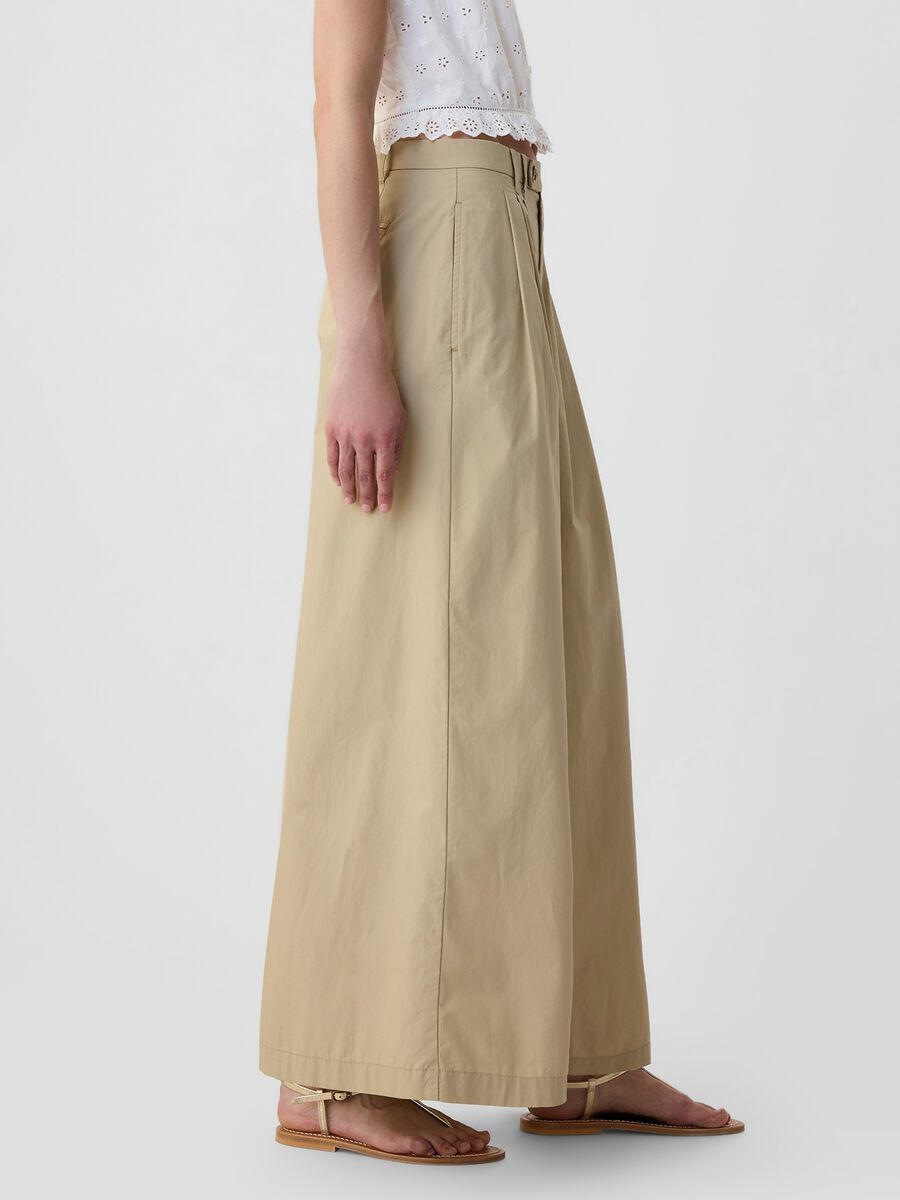 GAP x DÔEN Pantalone a vita alta con pinces Donna_2