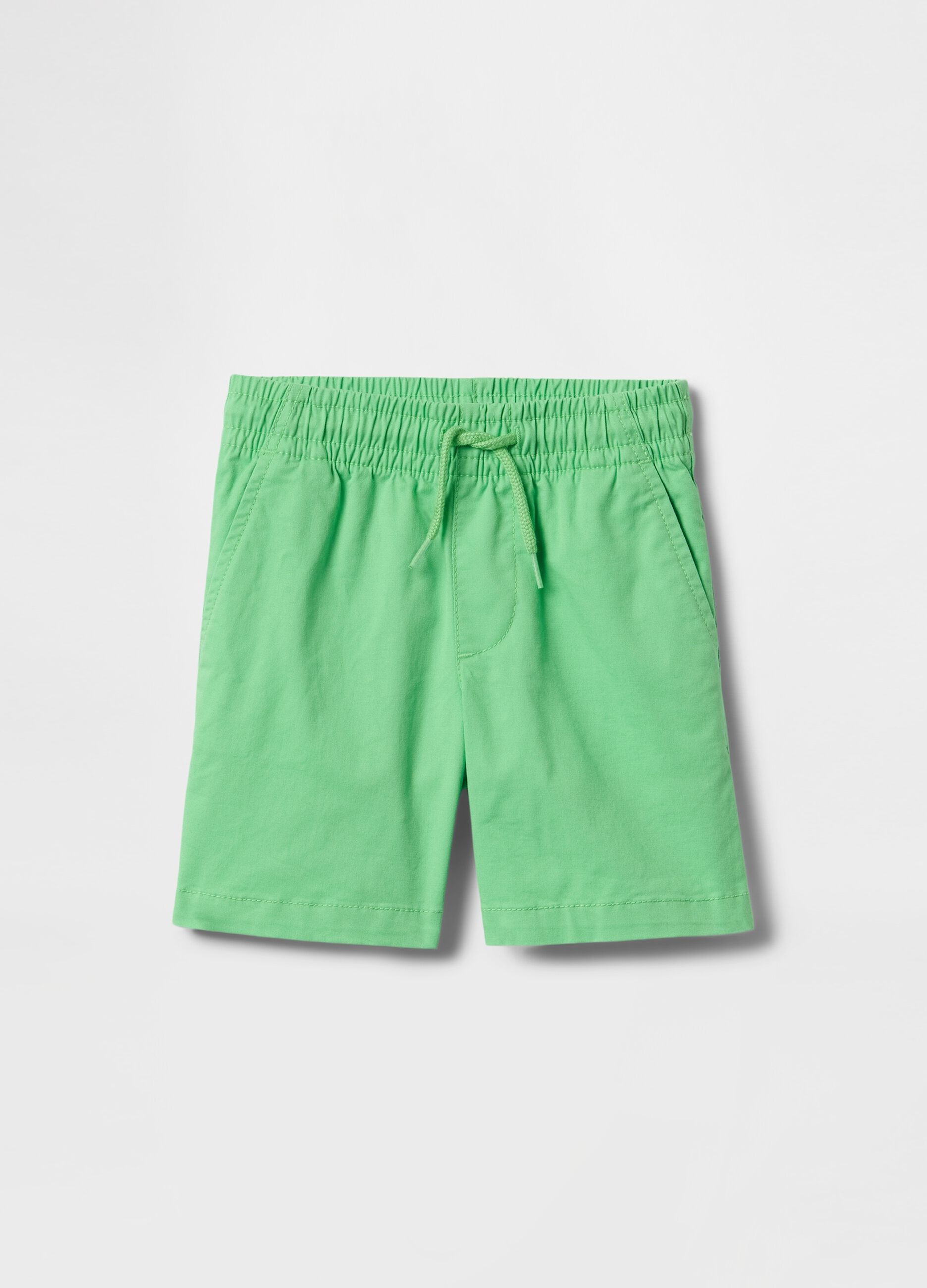Shorts verdi elasticizzati per bambino GAP Kids