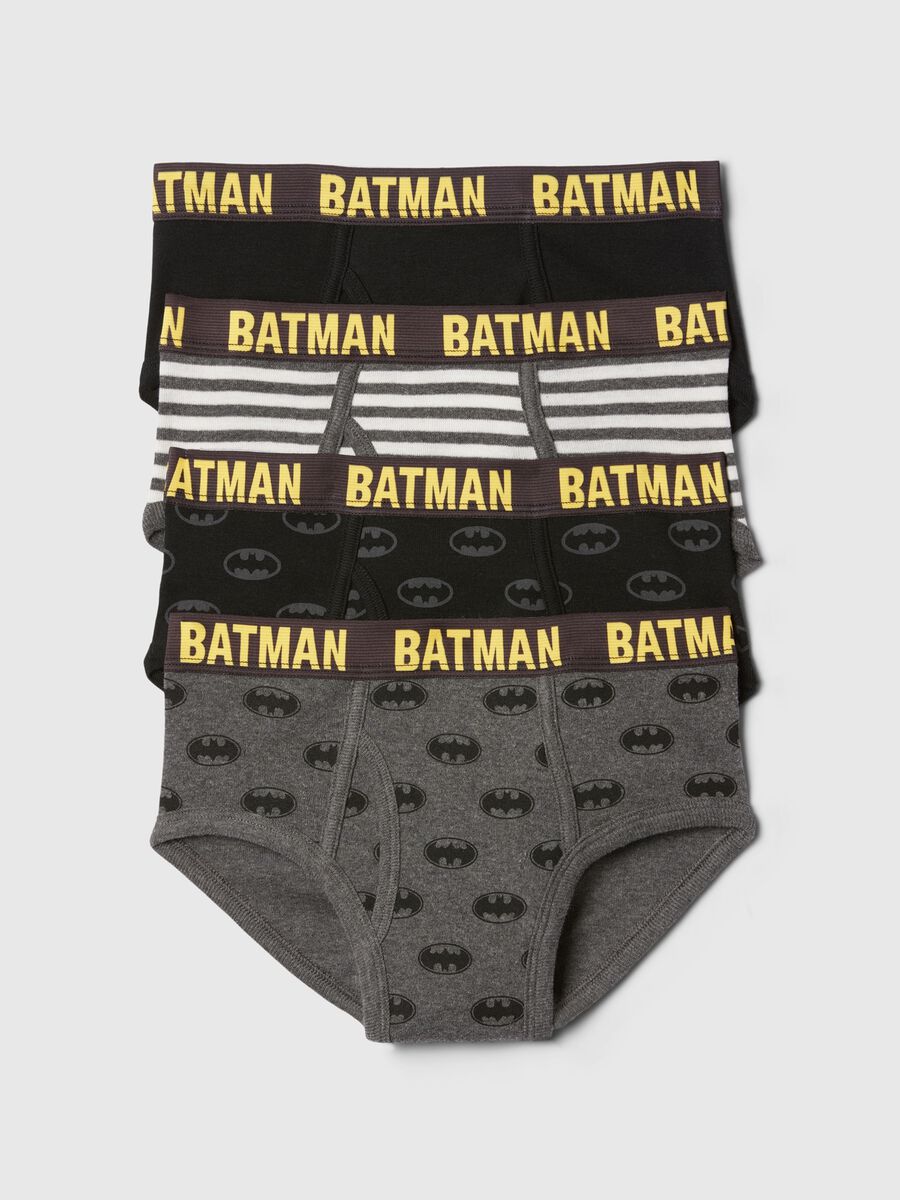 Set quattro slip stampa e fantasia Batman Bambino_0