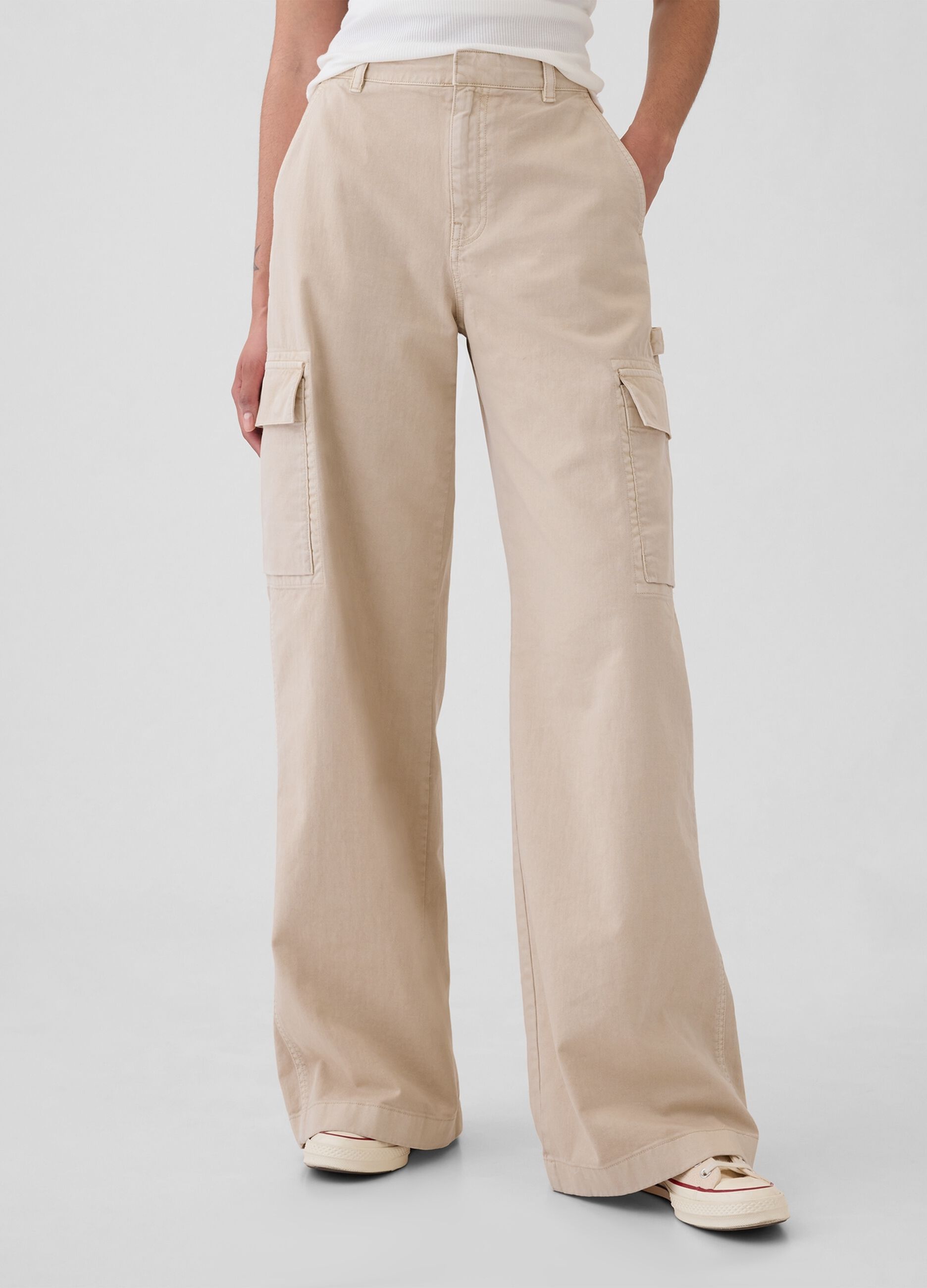 Pantalone cargo baggy fit_1