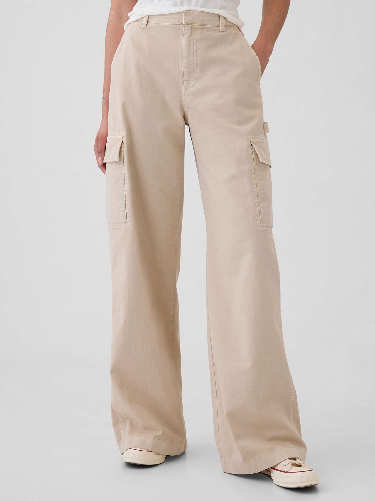 Pantalone cargo baggy fit_1