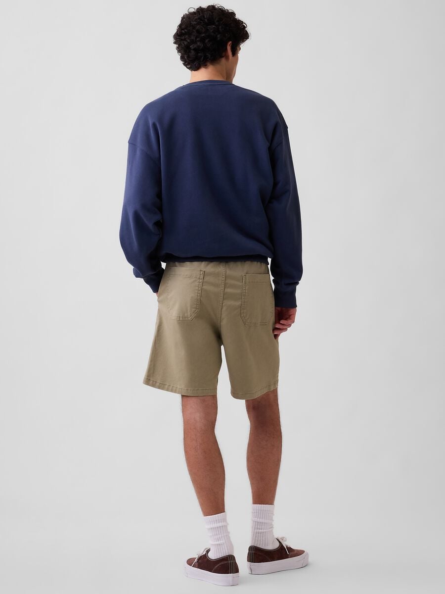 Stretch cotton shorts Man_2