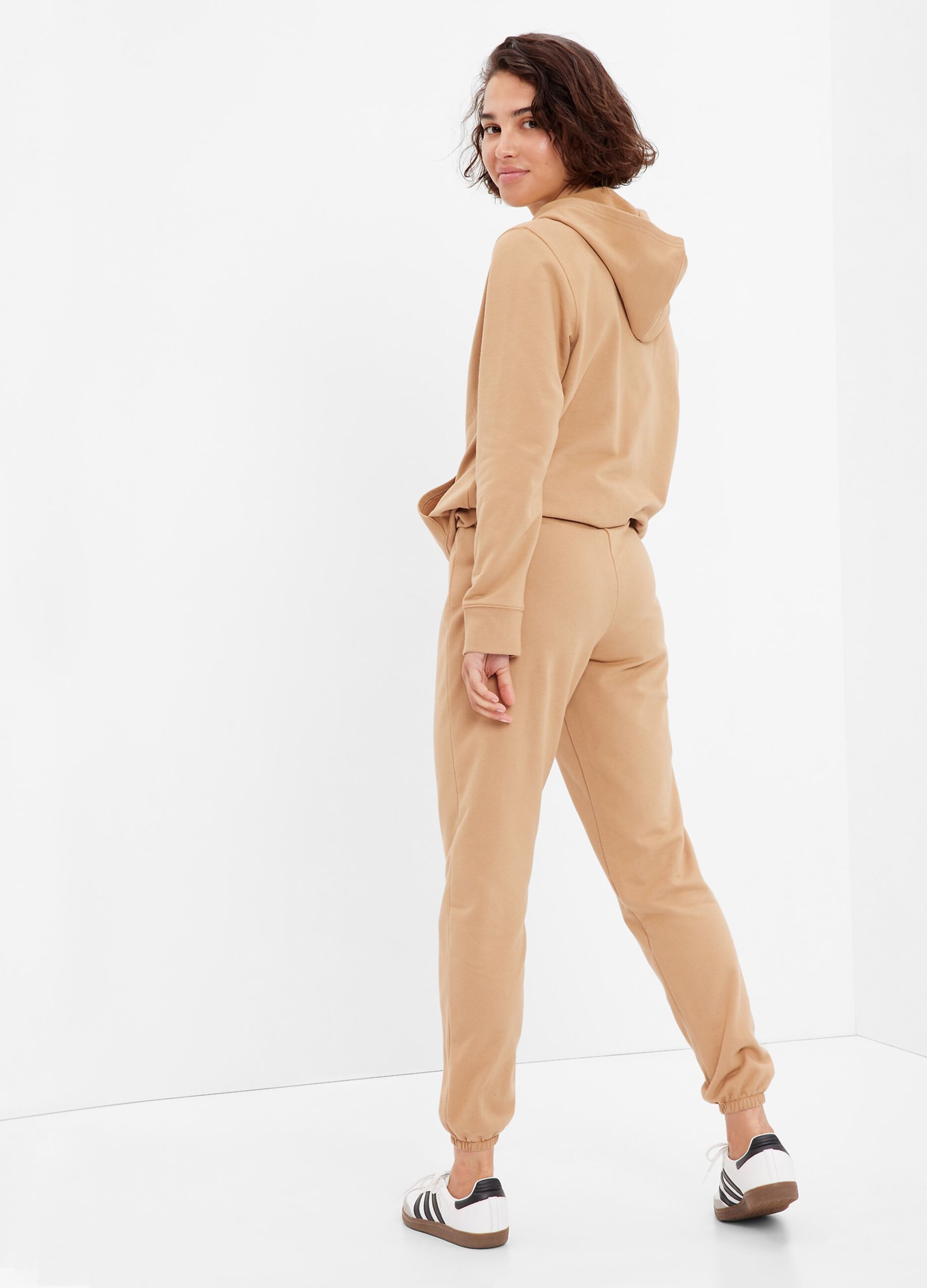 Joggers a vita alta con stampa logo_1