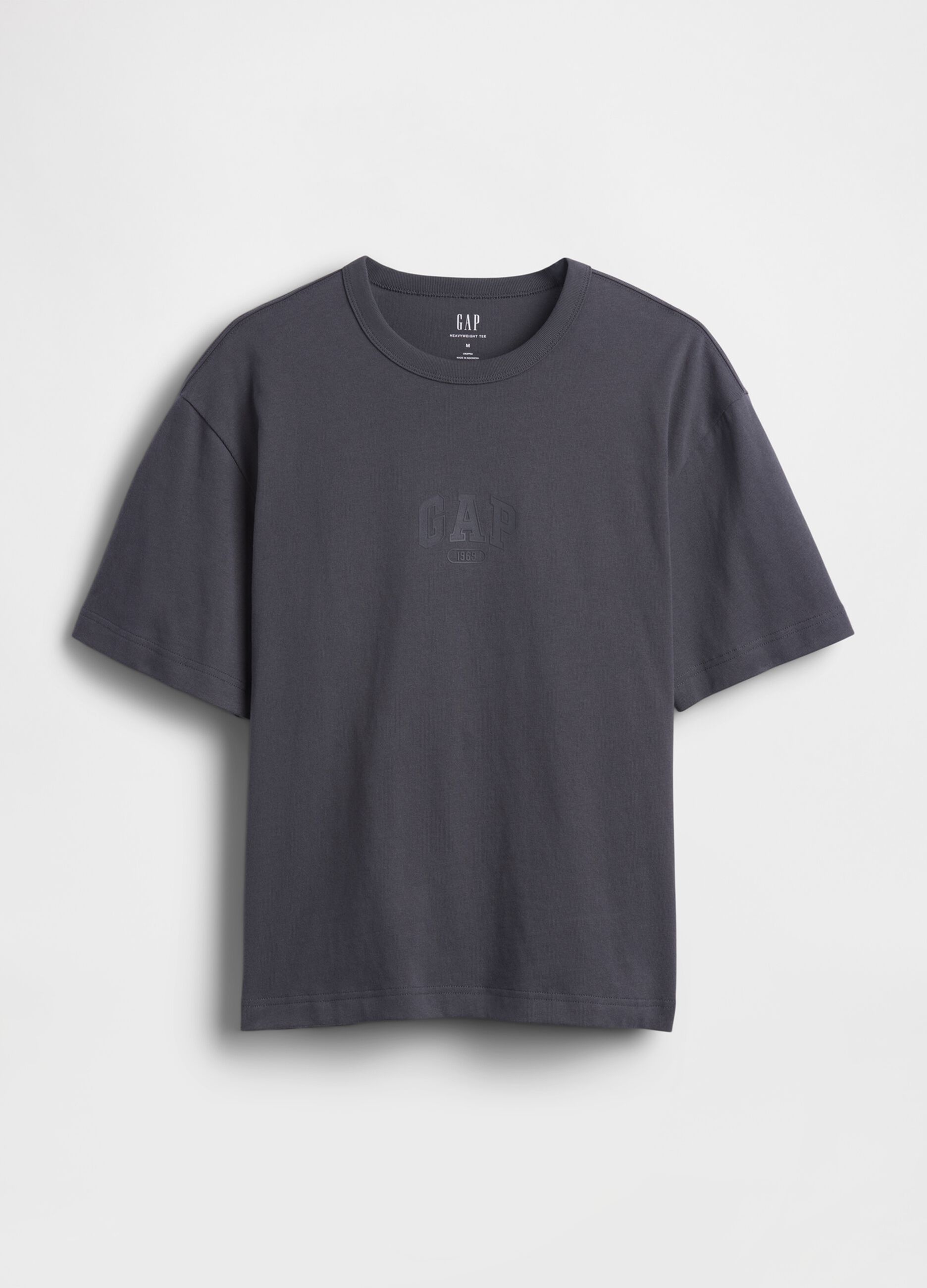 T-shirt in puro cotone a maniche corte con logo GAP
