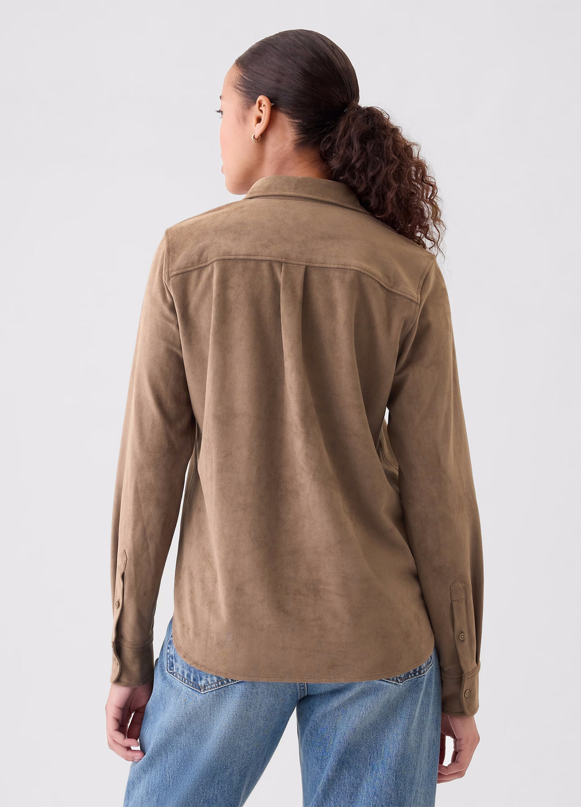 Suede shirt with pocket_2