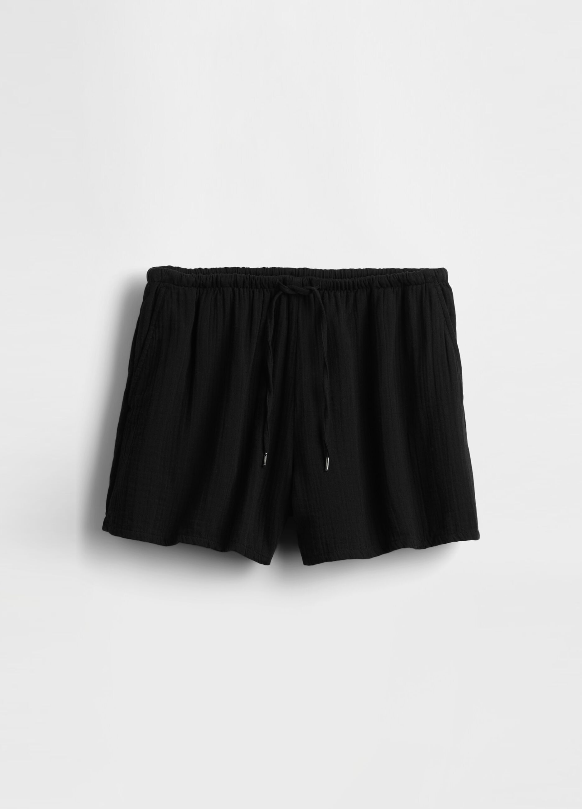 Shorts neri in puro cotone Gap_6