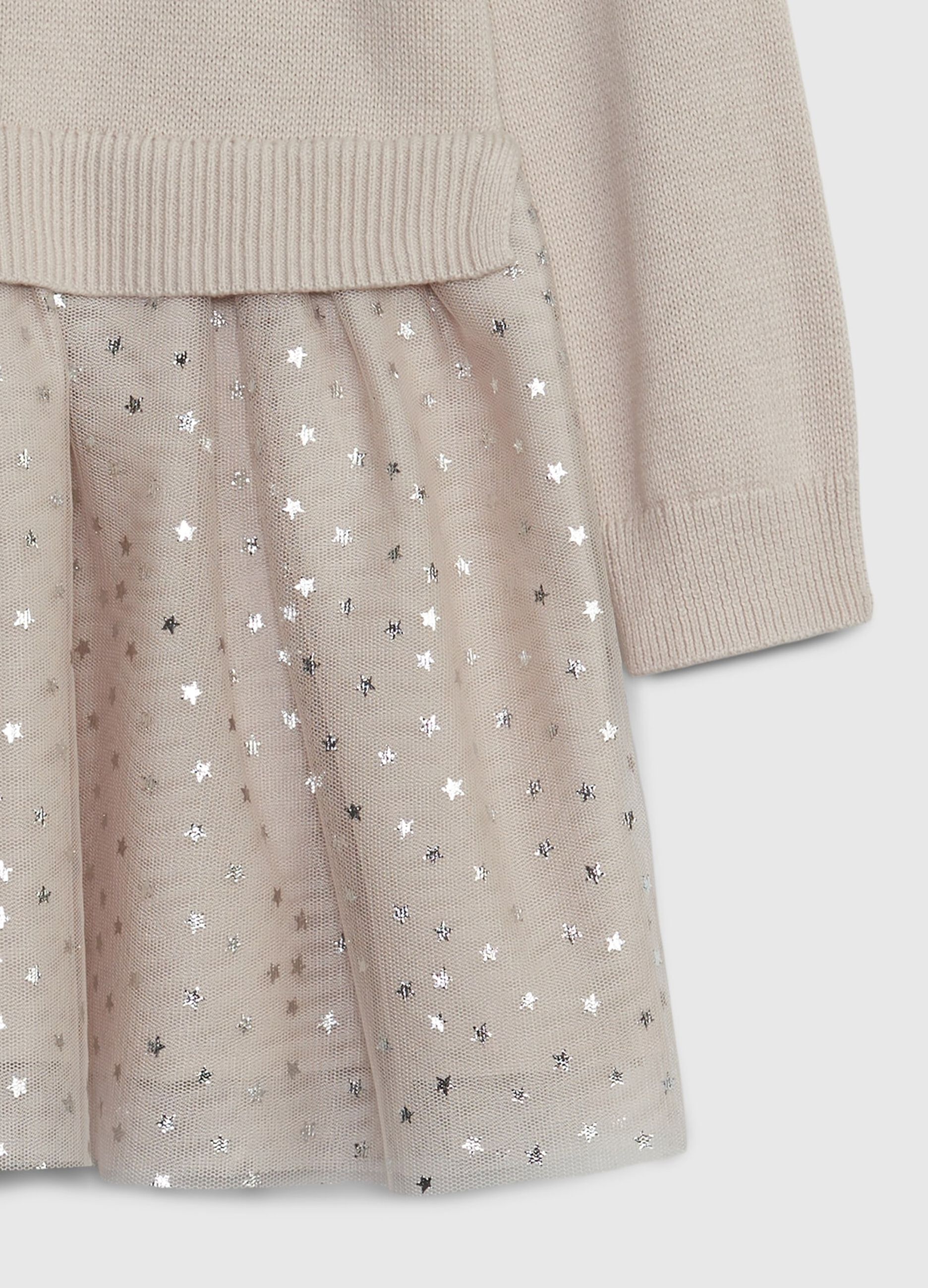 Abito combinato con gonna in tulle_2