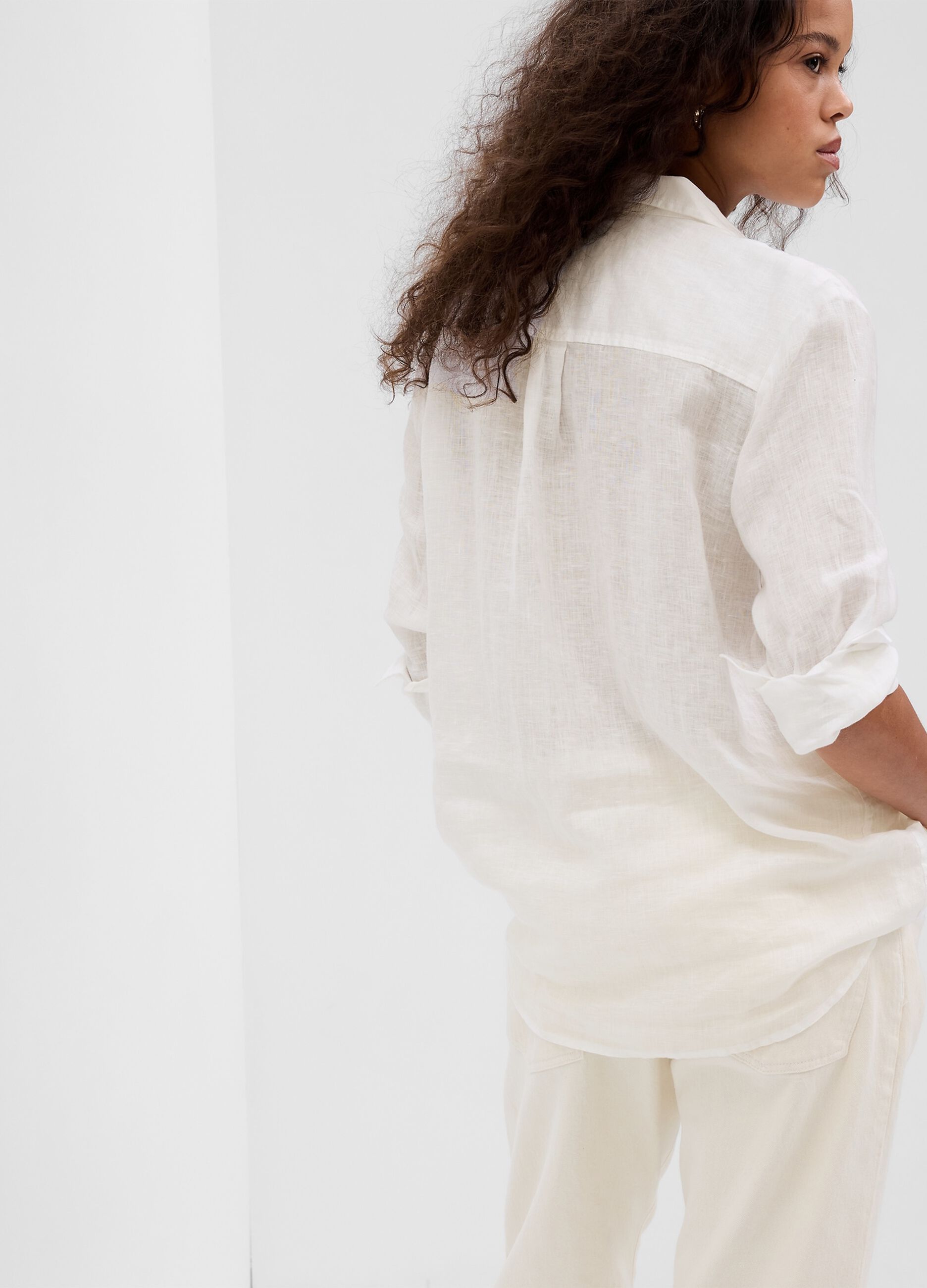 Linen shirt with pocket_1