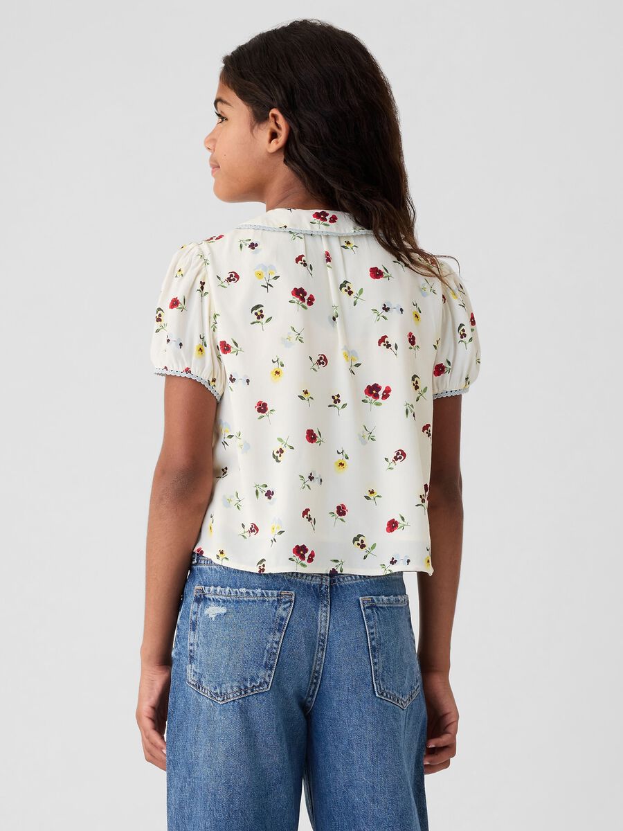 GAP x DÔEN Camicia con fantasia floreale Bambina_2