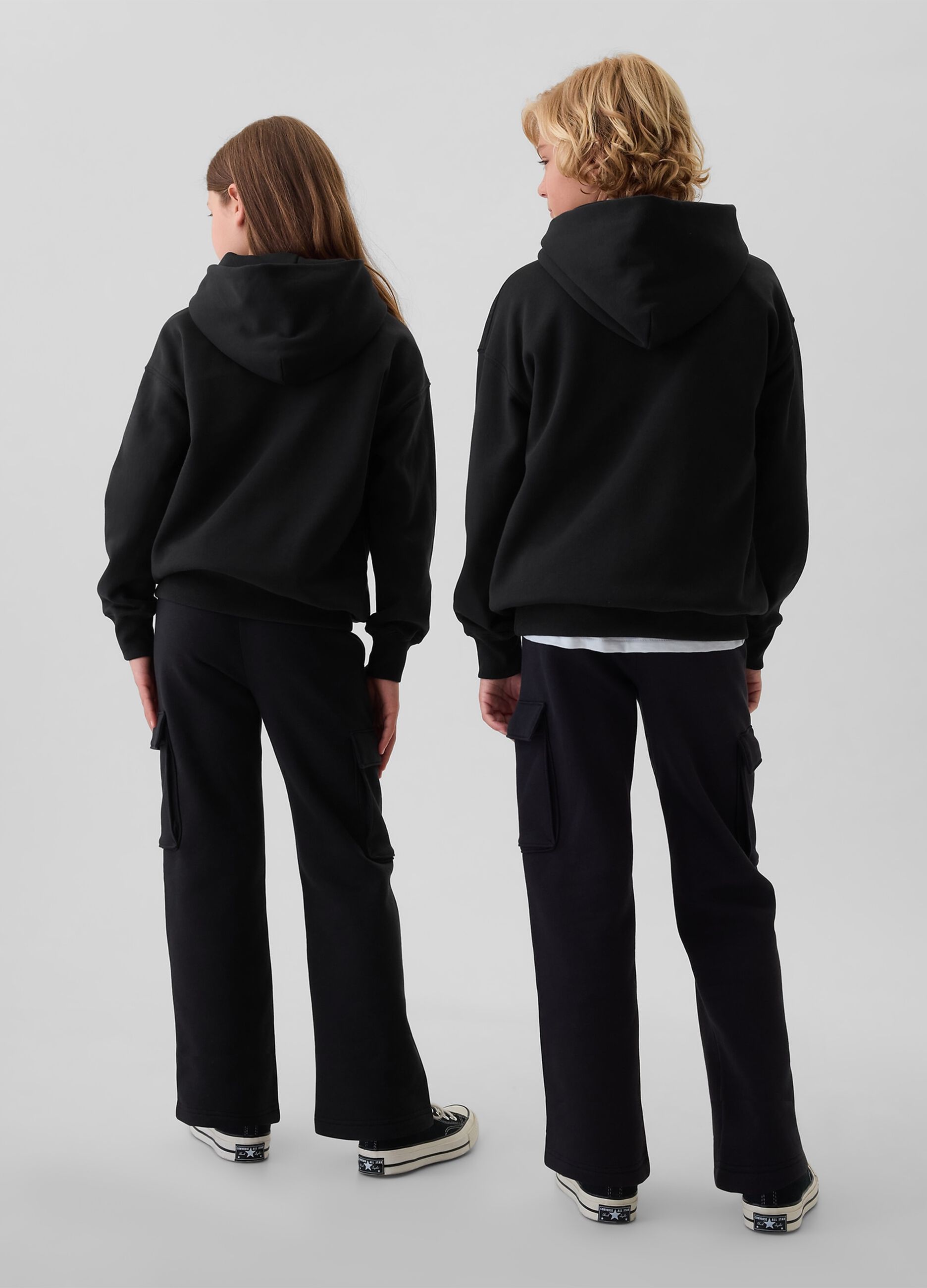 Solid colour hoodie_3