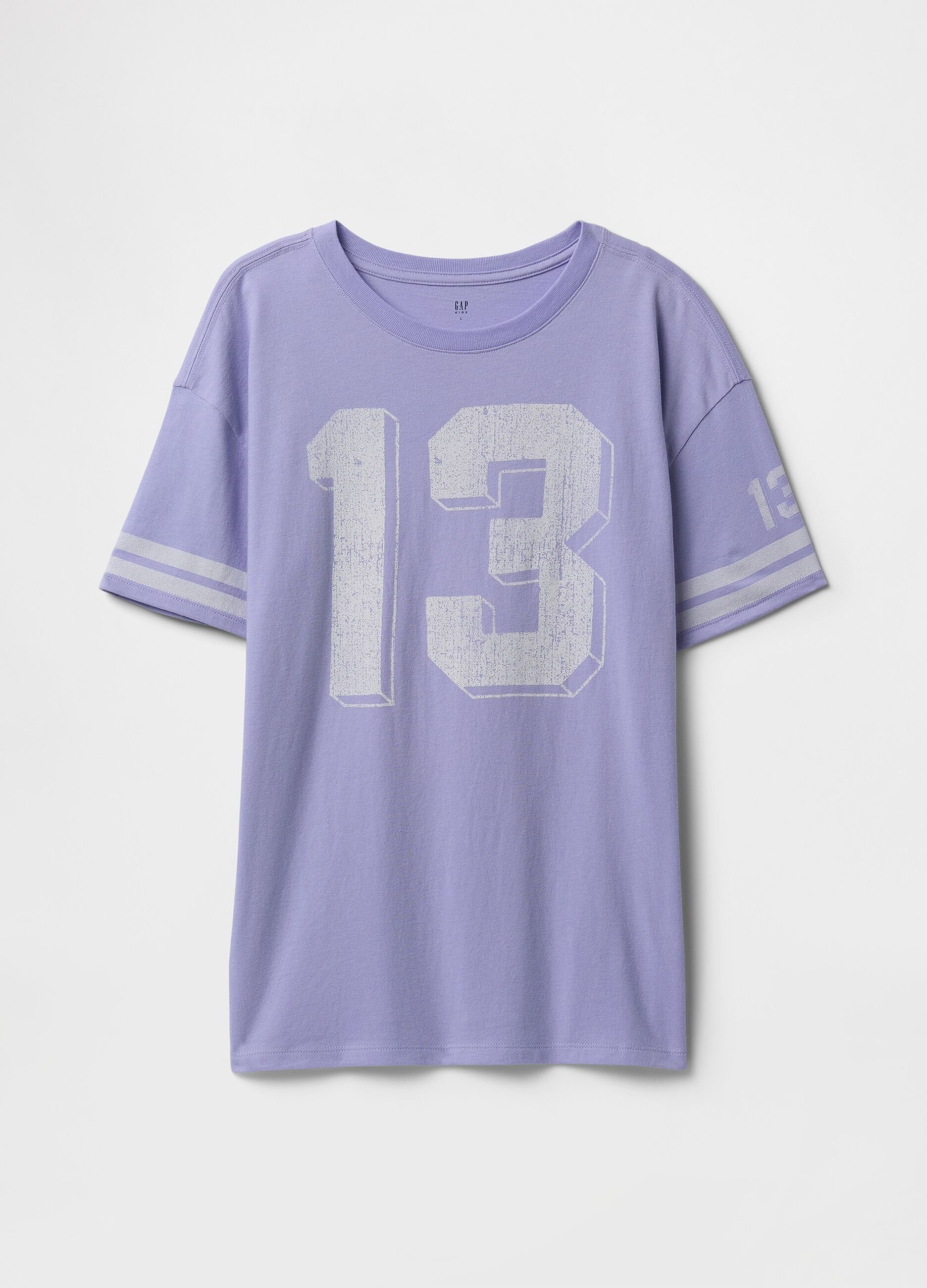 T-shirt viola con design sportivo_2
