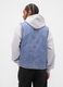 Gilet denim in cotone_2