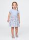 Abito con stampa in puro cotone_0