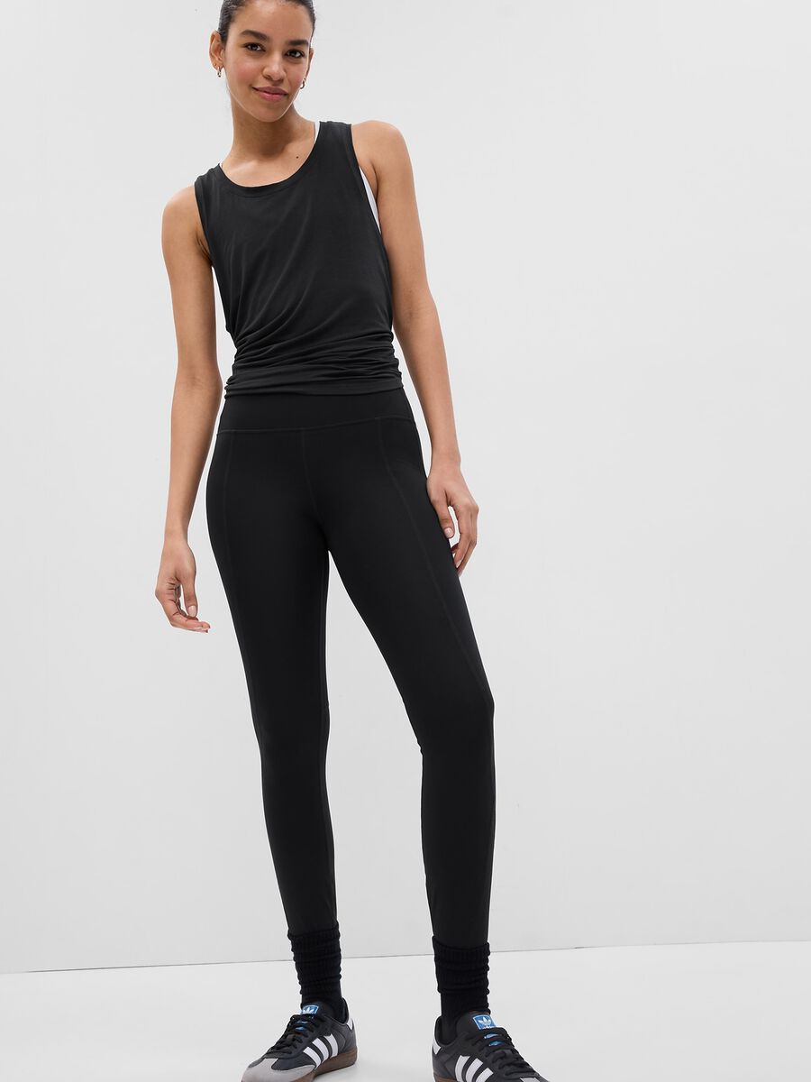 Tank top stretch girocollo Donna_0