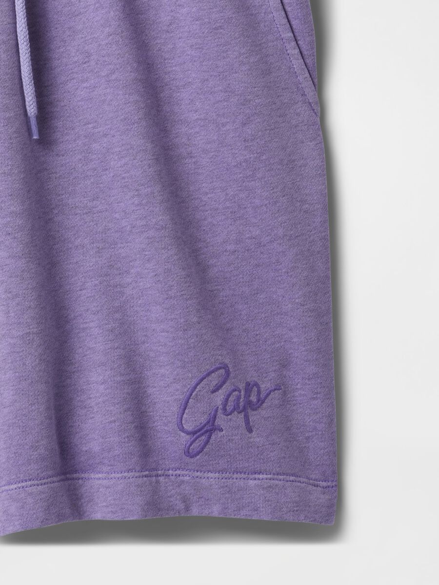Shorts viola in misto cotone e poliestere Gap Uomo_4