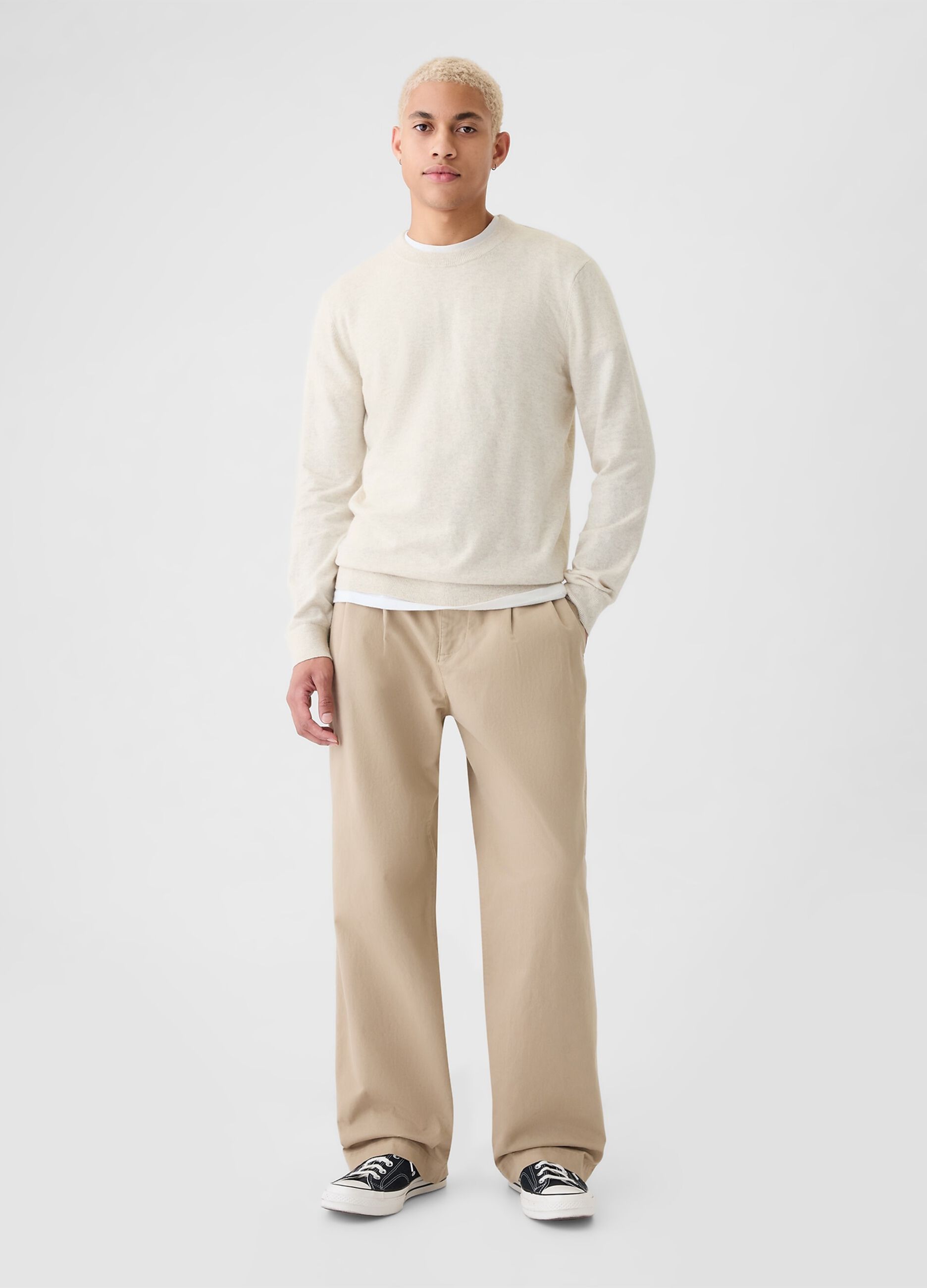 Pullover con scollo rotondo_1