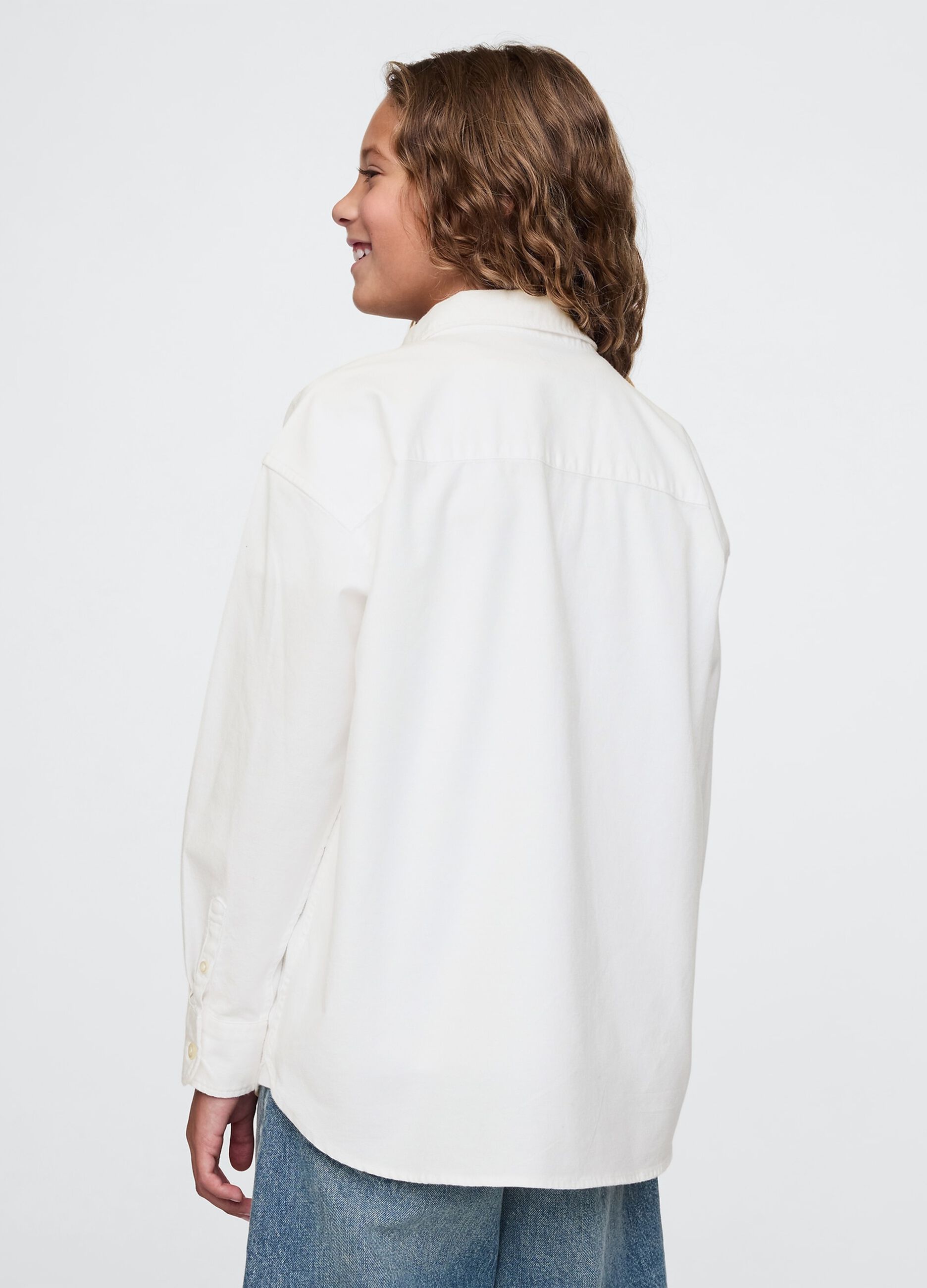 Camicia bianca elasticizzata_2