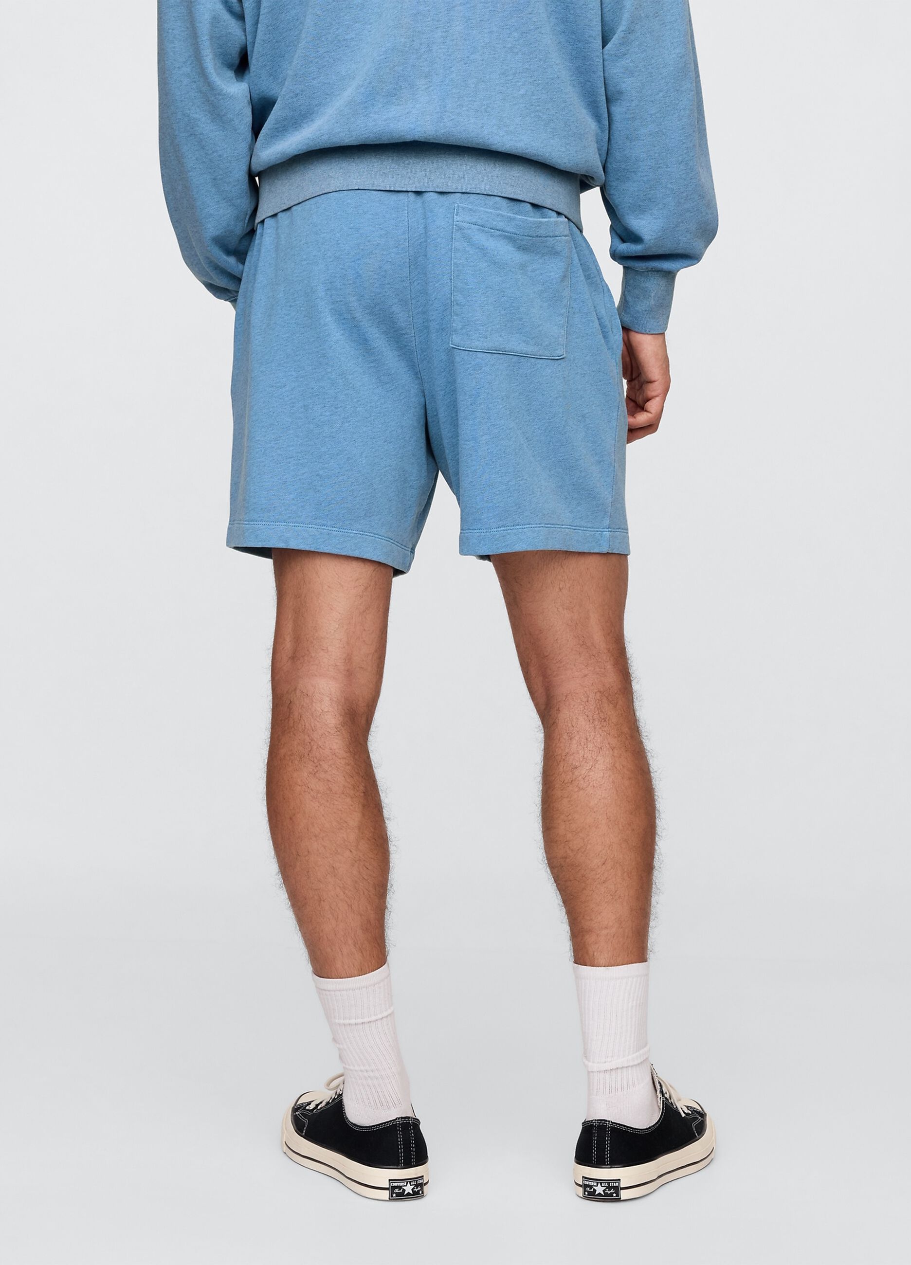 Shorts blu azzurro Gap in misto cotone_2