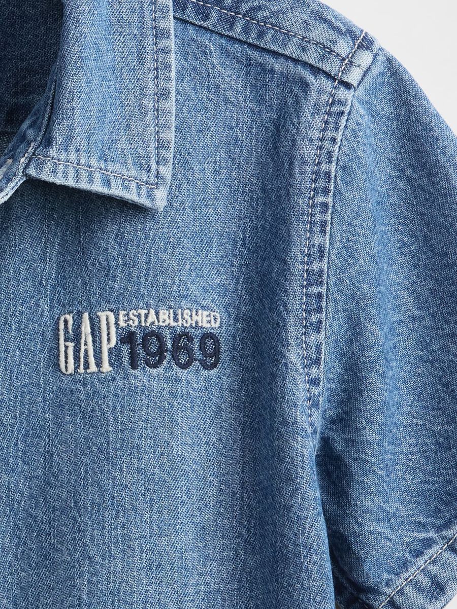 Camicia in denim Baby Boy_3