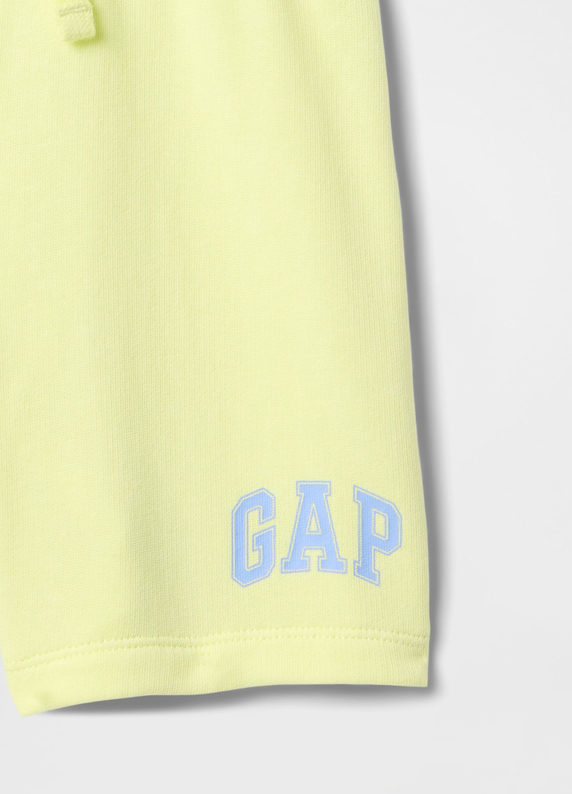 Shorts gialli con logo GAP_2