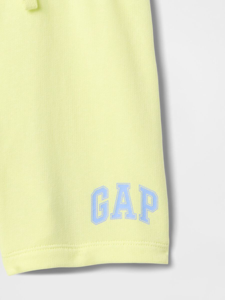 Yellow GAP Logo Shorts Baby Boy_2