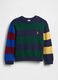 Maglione a righe in cotone_1