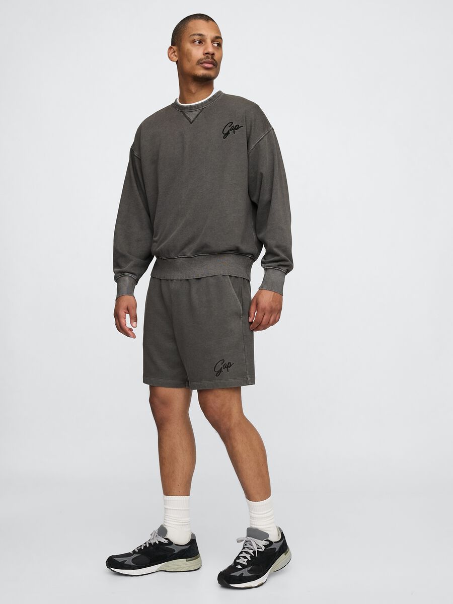Shorts grigi Gap in misto cotone Uomo_3