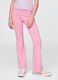 Pantaloni a zampa in cotone_1
