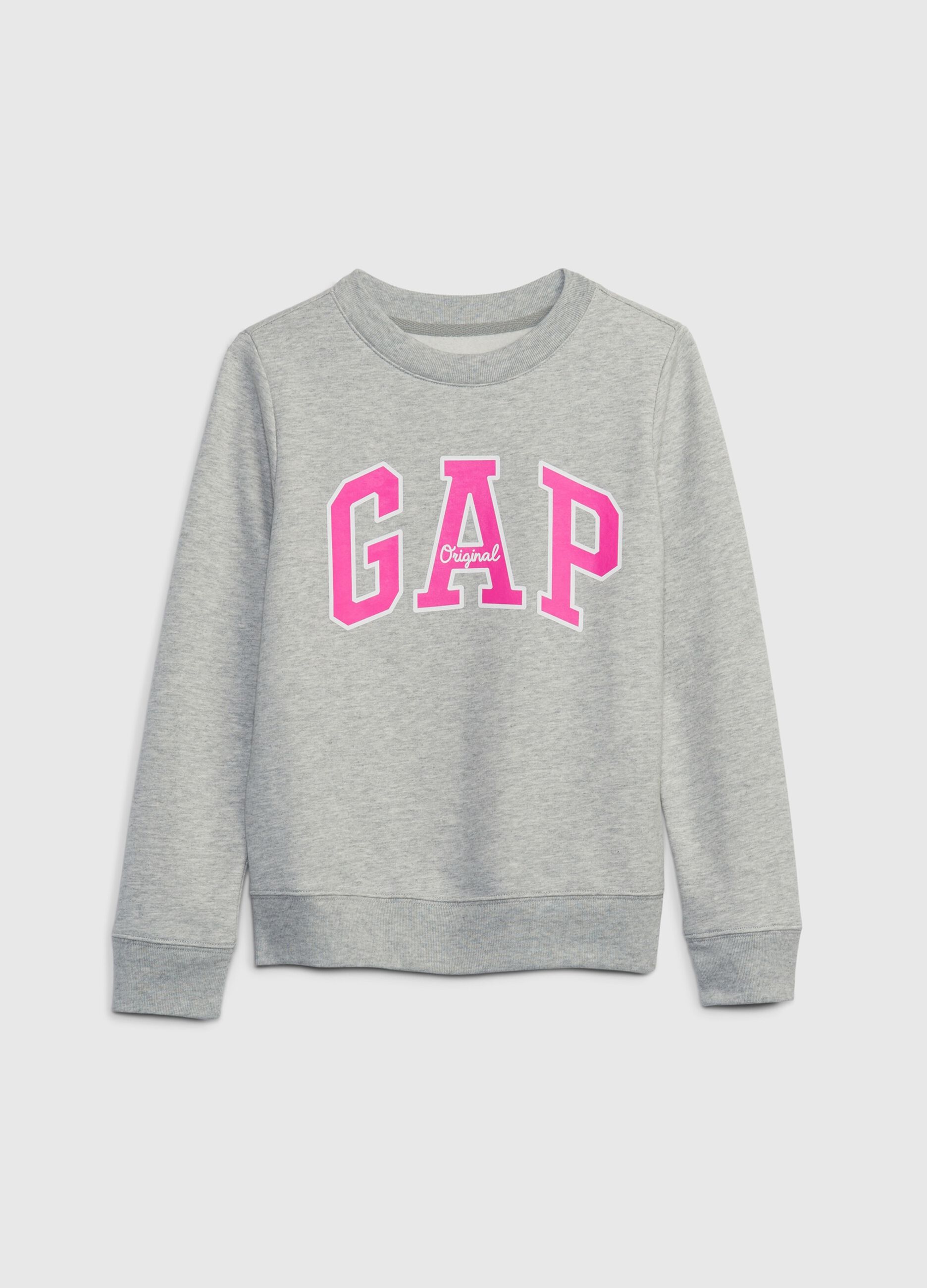 Sweatshirt with logo print