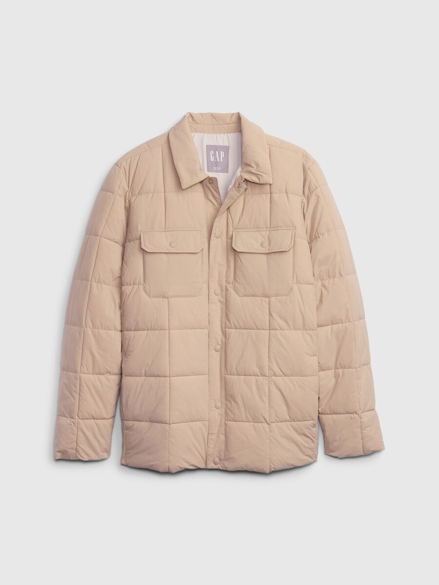 Quilted jacket with pockets. Man_3