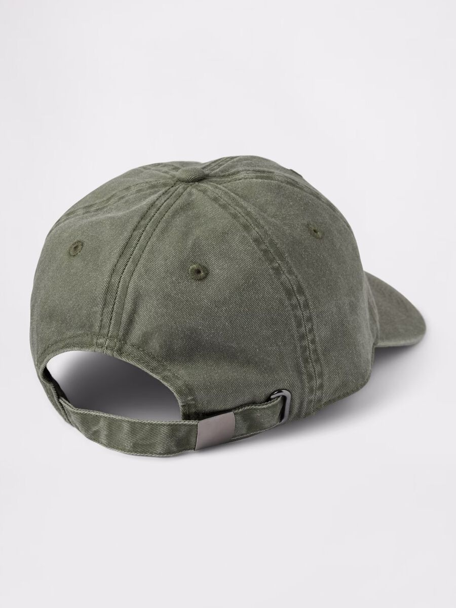 Cappello da baseball beige in cotone Uomo_1
