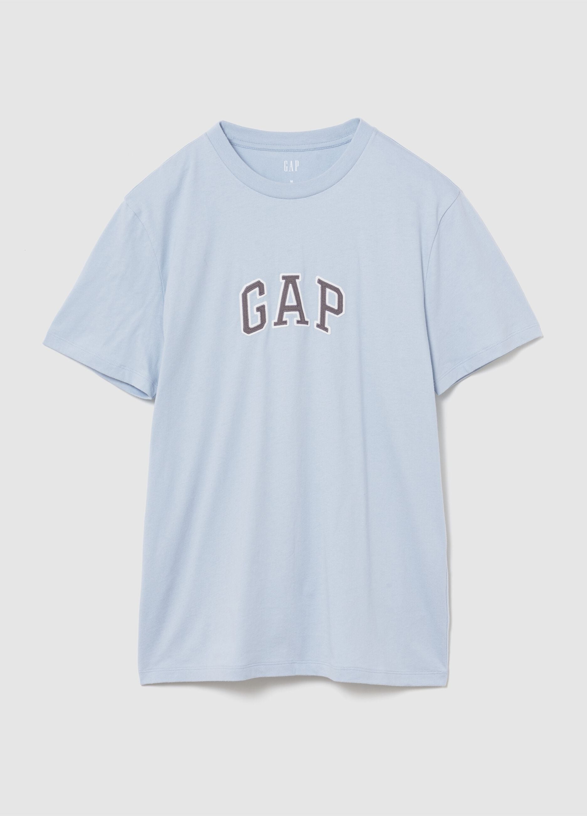 T-shirt in puro cotone con logo GAP a maniche corte