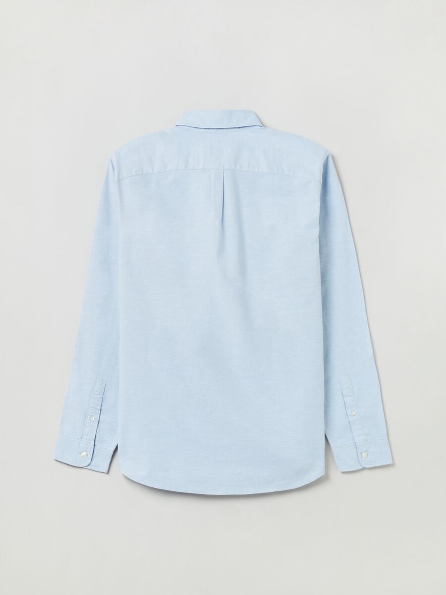 Regular-fit shirt in Oxford cotton Man_2