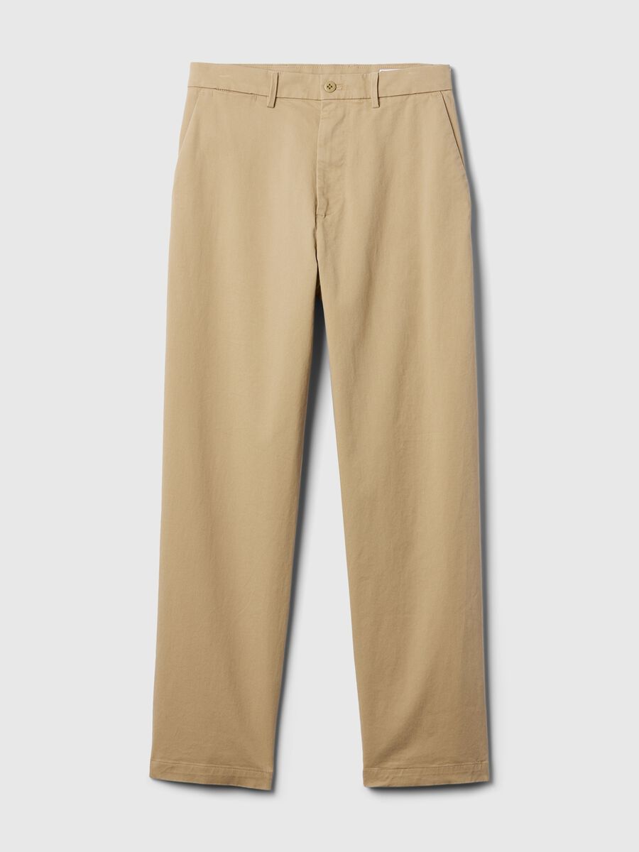 Baggy-fit trousers in stretch cotton Man_3