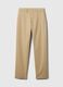 Baggy-fit trousers in stretch cotton_3