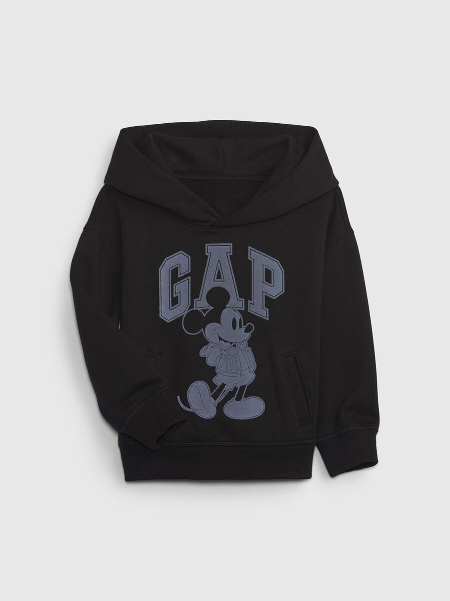 Sweatshirt with hood and Mickey Mouse print Toddler Boy_0