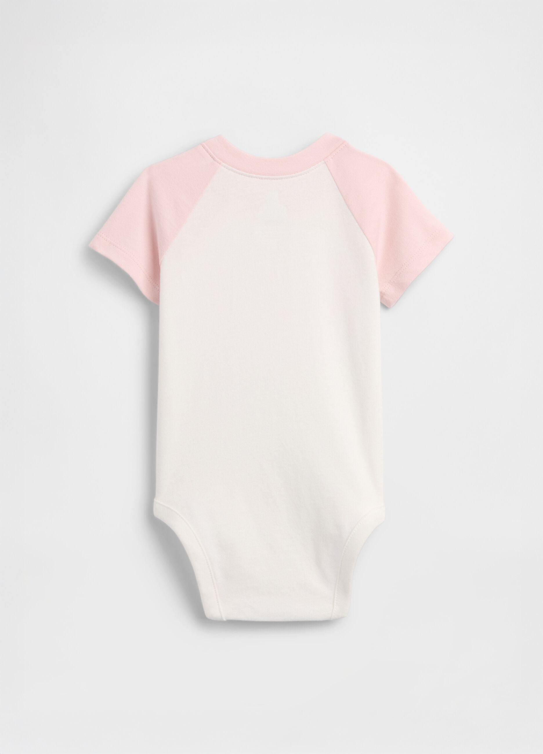Body in puro cotone con logo