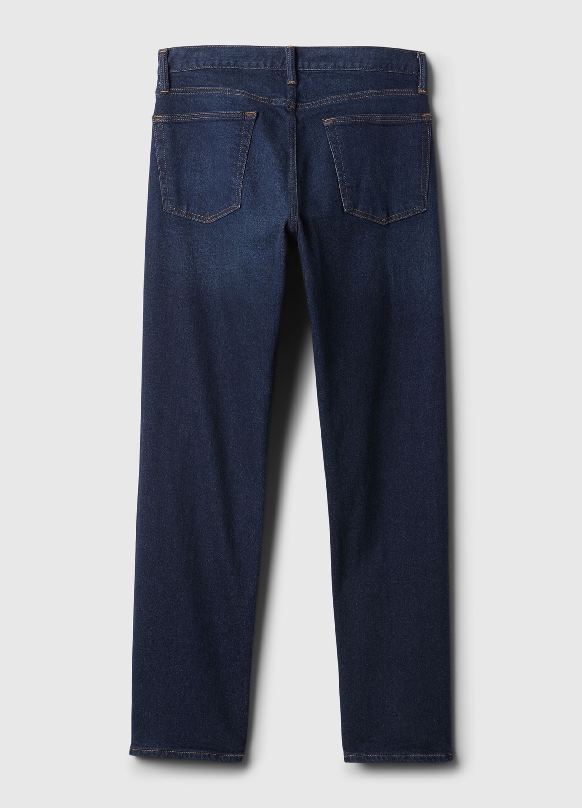 Jeans straight fit a vita media_4