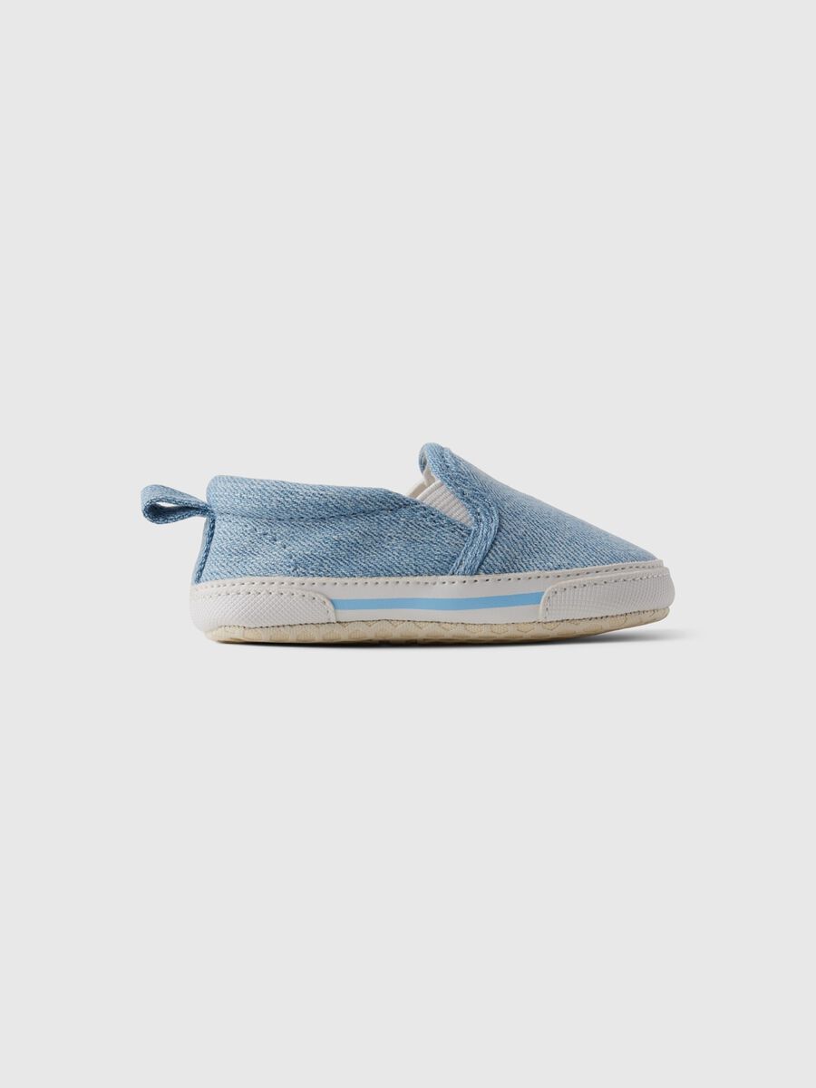 Scarpine in denim Neonato_0